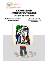 Affiche Expo Larela Juin 2023 – A4
