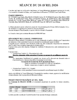 CM du 20 Avril 2026